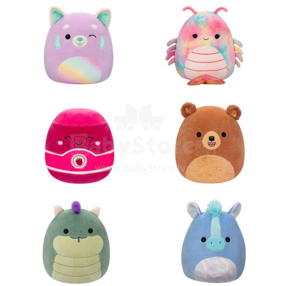 SQUISHMALLOWS W16 Plīša rotaļlieta, 30 cm