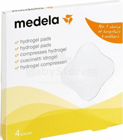 Medela Pads Art.008.0061 накладки для груди из гидрогеля охлаждающие (4шт.)