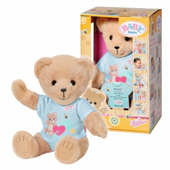 BABY BORN мягкая игрушка медведь, 43 см