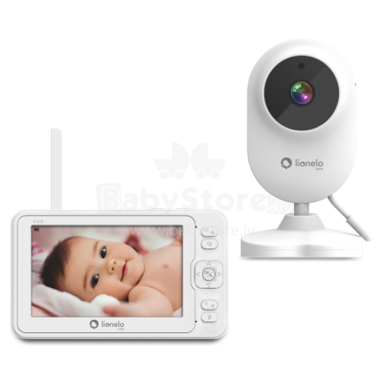 Lionelo Babyline  6.2 Bezvadu digitālā video uzraudzības sistēma ar krāsu displeju