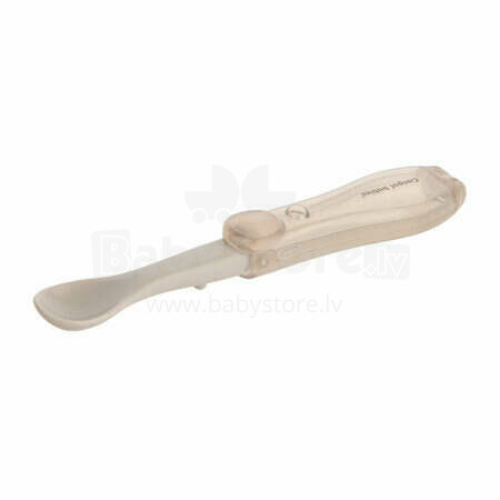 CANPOL BABIES 56/611 Grey Collapsible Baby Travel Spoon