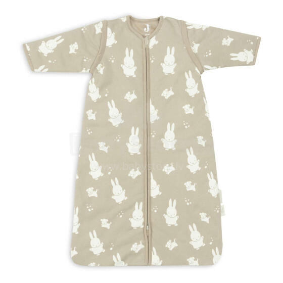 Jollein With Removable Sleeves Art. 016-542-67097 Miffy&Snuffy Olive Green - спальный мешок с рукавами 110см