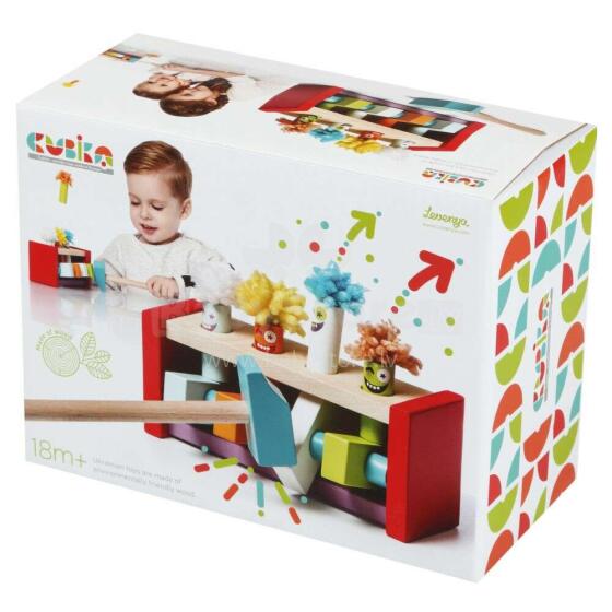 Cubika Jumping Clowns Art.13746 Attīstoša koka rotaļlieta Lidojošie Klauni