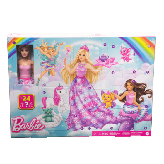 BARBIE Dreamtopia HVK26 Рождественский календарь Принцесса Барби