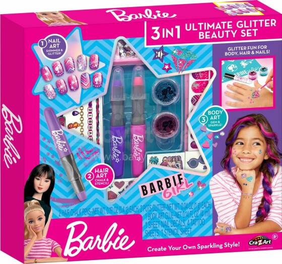 CRA-Z-ART Barbie meigikomplekt Ultimate