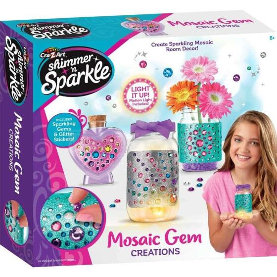 CRA-Z-ART Shimmer ‘n Sparkle DIY Mozaīkas radošais komplekts