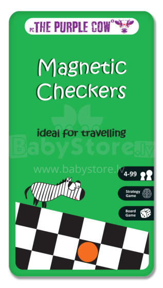 PURPLE COW ceļojumu spēle Checkers (LT,LV), 797