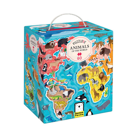 Banana Panda Puzzlove Animals Of the World Art.49217