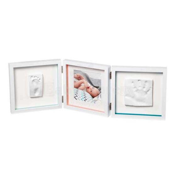 Baby Art Hand and Foot Print  Art.3601095400  Рамочка тройная  для изготовления слепка