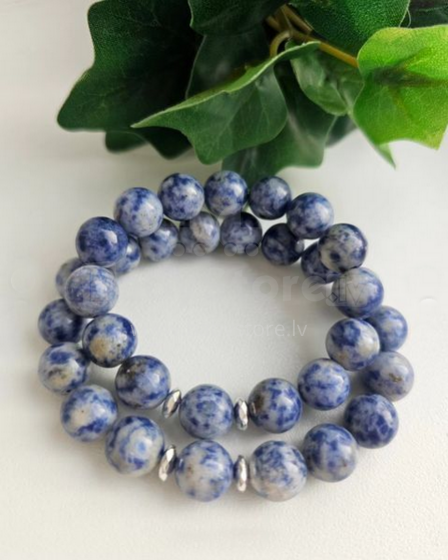 La bebe™ Jewelry Handmade Natural Stone Bracelet Sodalīts Браслет XS размер