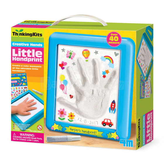 4M Thinking Kits Little Hand Print Art.00-04726 Развивающая игра