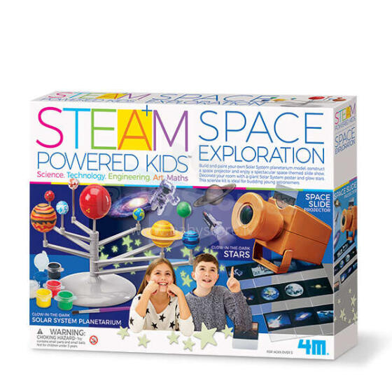 4M Steam Powered Space Eksploration Art.00-05537 Komplekts