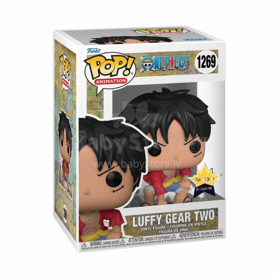FUNKO POP! Vinila figūra: One Piece - Luffy Second Gear w/Chase