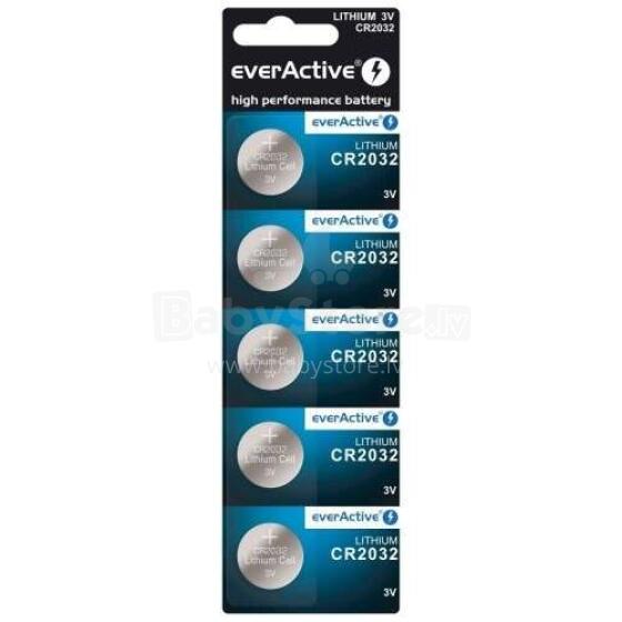 Ikonka KX5881 Everactive CR2032-5BB - Electronics Litiyum baterija 3 V (5 gab.)