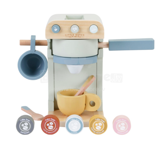 Little Dutch Coffe Machine Art.7081 Деревянная кофе машина