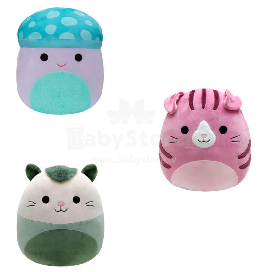 SQUISHMALLOWS W17 Plīša rotaļlieta, 40 cm