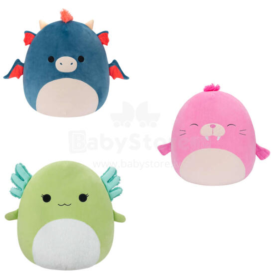 SQUISHMALLOWS W17 Plīša rotaļlieta, 40 cm
