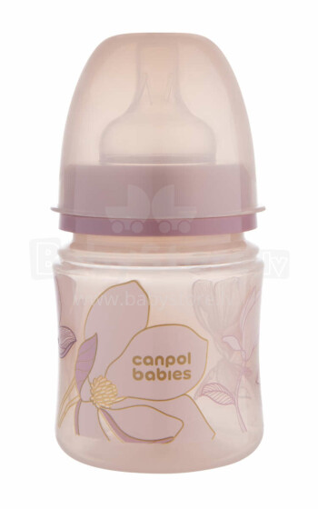 CANPOL BABIES EasyStart pretkoliku pudelīte, 120ml, GOLD, 35/239_pin