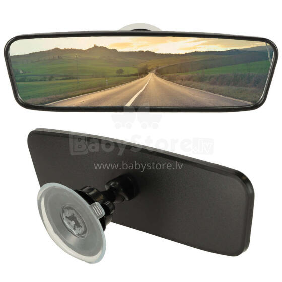 Ikonka Art.KX7655 Wide-angle rear-view mirror with suction cup 20cm