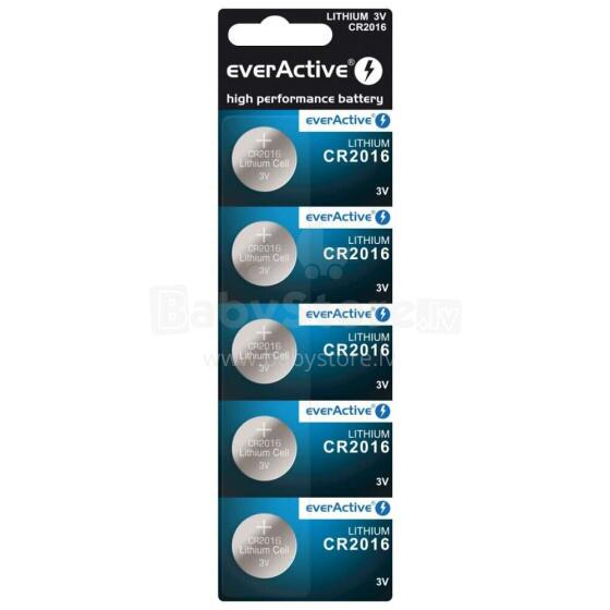 Ikonka Art.KX5879 Bateria everActive litowa CR2016 blister 5szt.