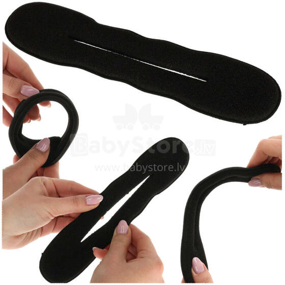 Ikonka Art.KX3875 Chignon filler TWISTER 22.5cm