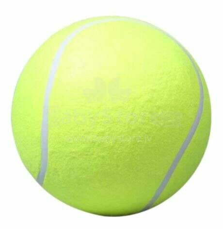 Ikonka Art.KX5784 Milžiniškas teniso kamuoliukas XXL 24cm žaislas šunims