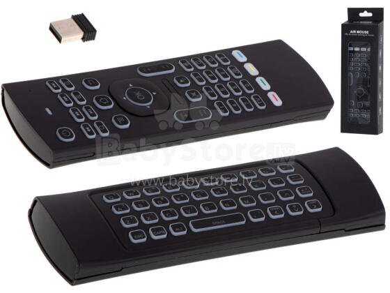 Ikonka Art.KX5780 Tālvadības pults MX3 Pro Smart TV Tastatūras tastatūra Pele
