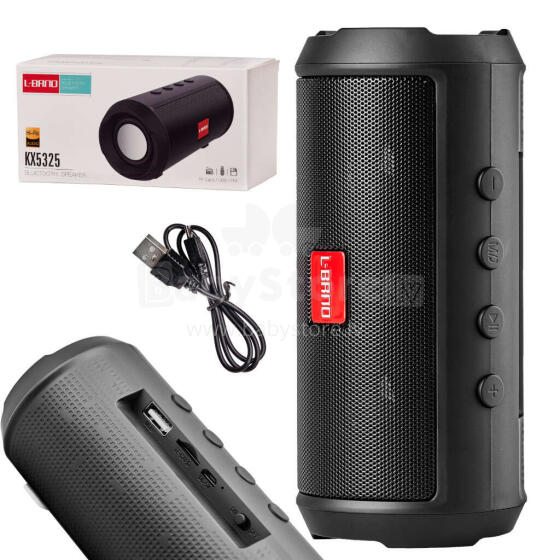 Ikonka Art.KX5325 L-BRNO BOOMBOX bluetooth bezvadu skaļrunis