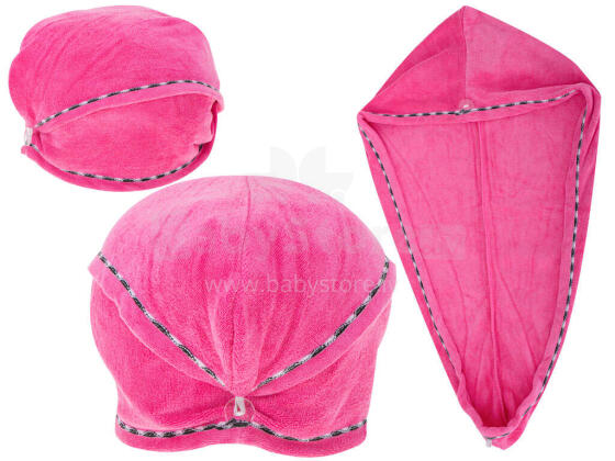 Ikonka Art.KX5291 Superabsorbējošs mirofibras matu dvieļu turbans