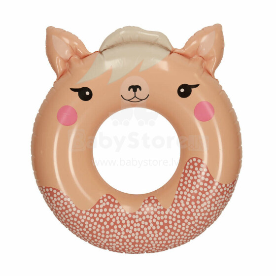 Ikonka Art.KX4959 INTEX 59266 Swimming wheel animal pink 6+