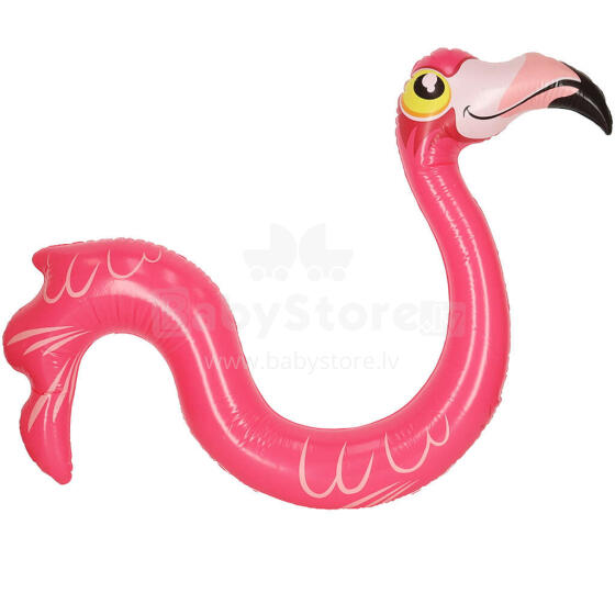 Ikonka Art.KX4929 Piepūšamās baseina nūdeles pludiņš flamingo 131cm