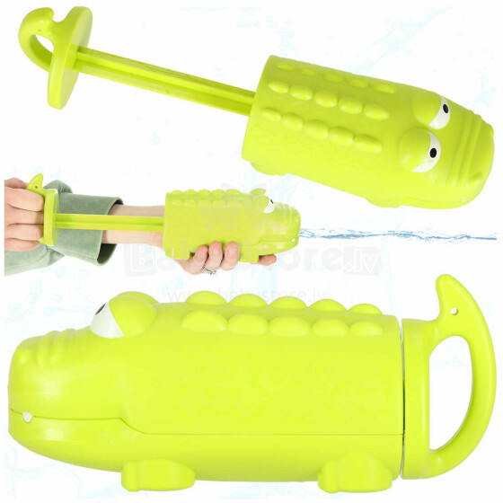 Ikonka Art.KX4914 Water gun syringe syringe water gun crocodile