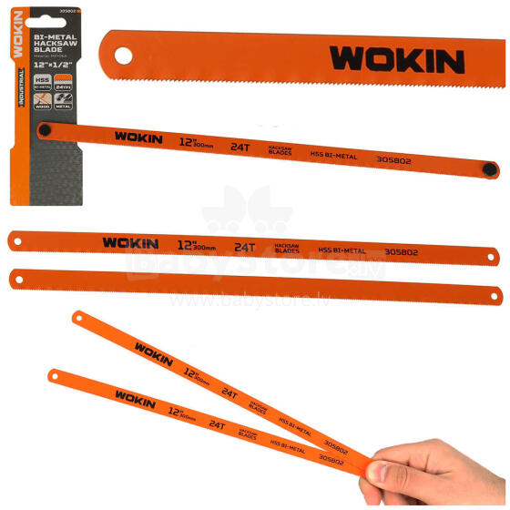 Ikonka Art.KX4824 Bi-metal blade for cutting metal wood 300x12mm