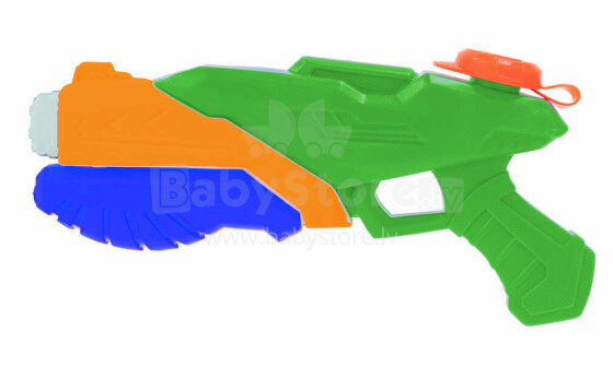 Ikonka Art.KX5607_2 Ūdens pistoles ūdens palaišanas pistole 400ml zaļa