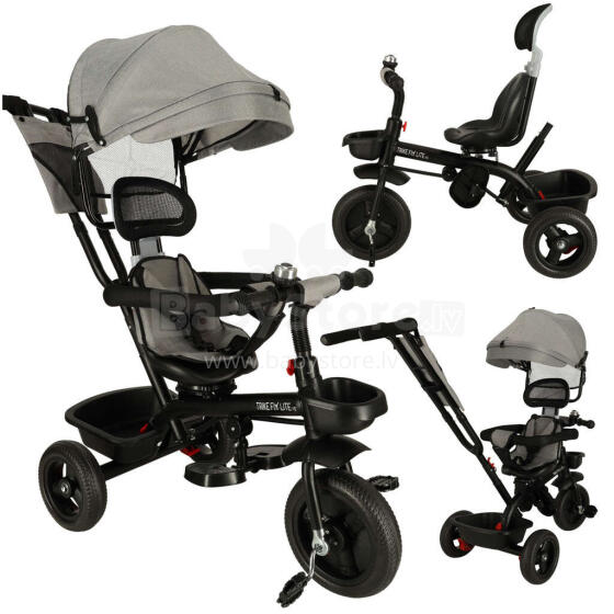 Ikonka Art.KX4511 TRIKE FIX Lite V2 tricycle grey