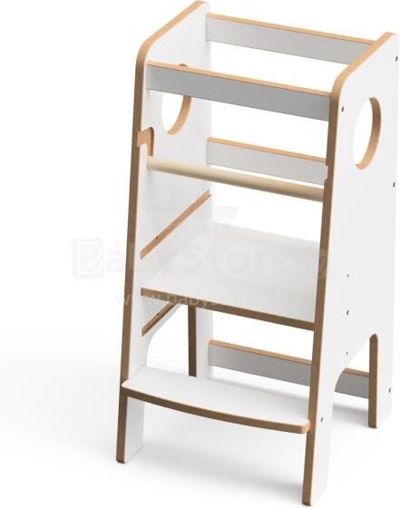 Wooden Learning Tower Art.1578 White