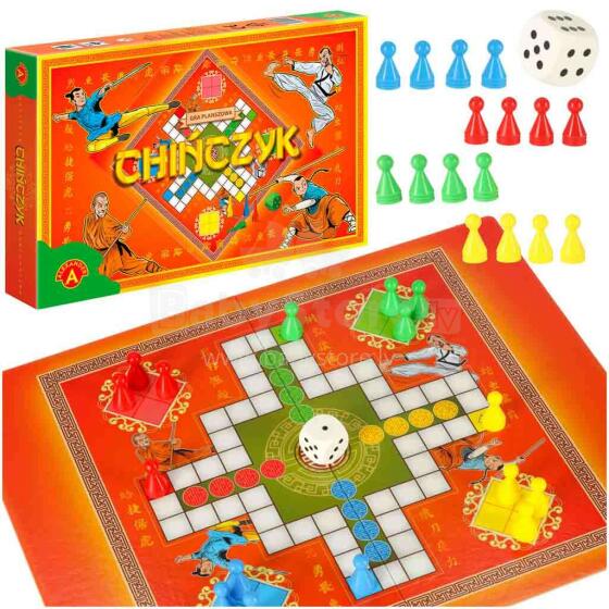 Ikonka Art.KX4164 ALEXANDER Chinese Social Board Game 4+