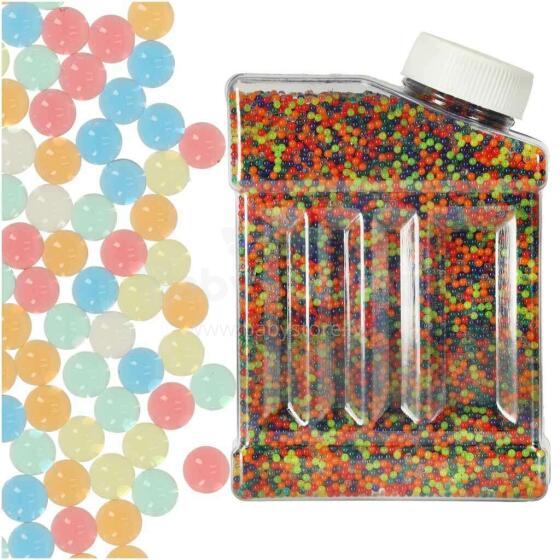 Ikonka Art.KX4086 Daudzkrāsains 250g 50,000pcs hidrogēla ziedu pistoles krelles. 7-8mm