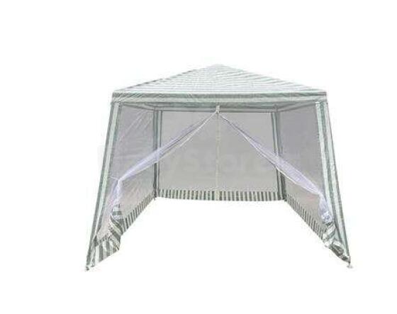 Ikonka Art.KX4074 Tent garden party pavilion commercial gazebo White 2.4X2.4m