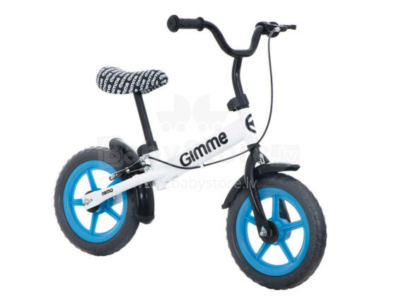 Ikonka Art.KX3983 GIMMIK Running bike with brake Nemo 11" blue 3+