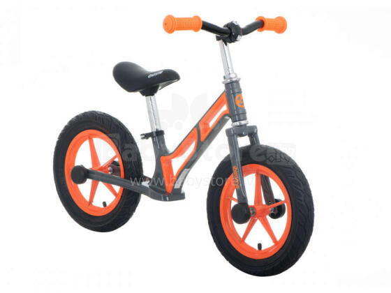 Ikonka Art.KX3976 GIMMIK Distanču velosipēds Leo 12" 3+ oranžs