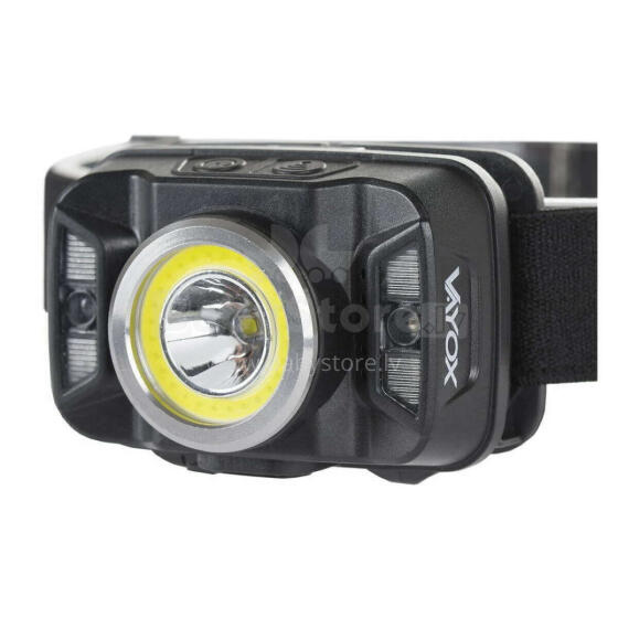Ikonka Art.KX3907 LED lukturis uzlādējams lukturis ar kustības sensoru XTE 5W+COB 10W VA0025 VAYOX