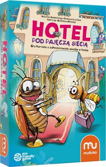 Ikonka Art.KX4762 MUDUKO Hotel under the Spider's web family game 5+