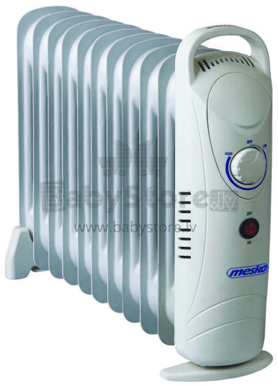 Ikonka Art.KX4117 Mesko MS 7806 Oil heater 11 ribs electric temperature control 1200W