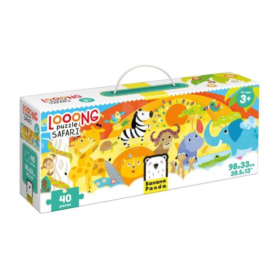 Banana Panda Looong Puzzle Safari Art.33665