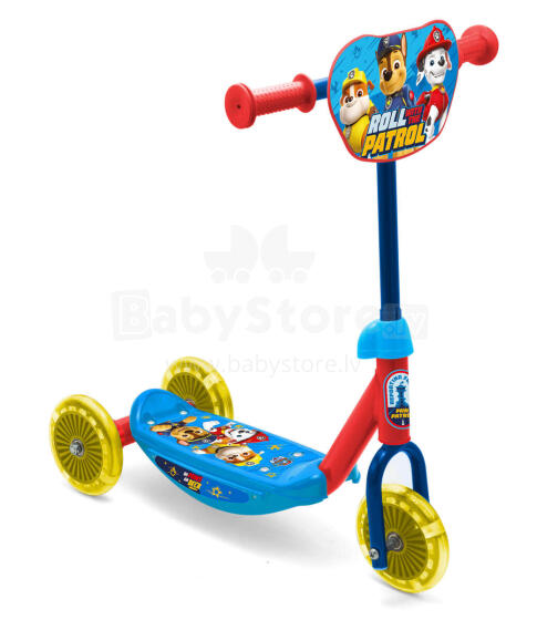 Nickelodeon Paw Patrol 3-wheel Kids Scooter Boys Art.34015 Blue Bērnu trīsriteņu skūteris