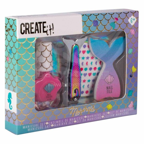 Create It  Make Up Set Mermaid Art.84608 Детский набор косметики