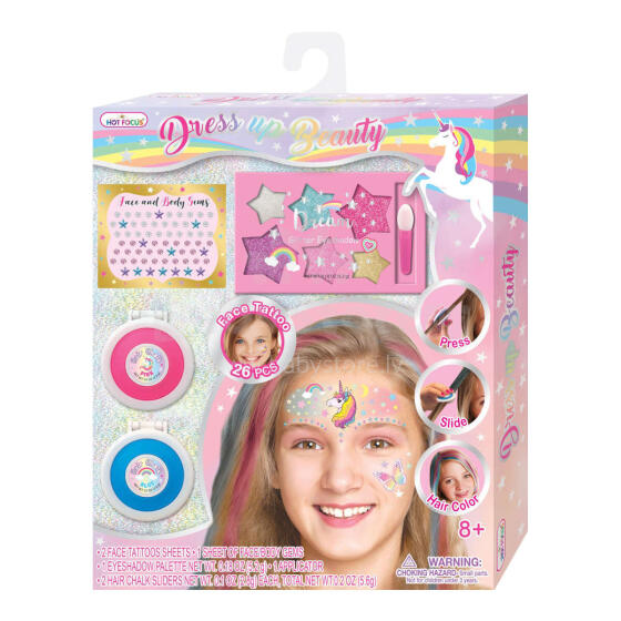 Dess Up Beauty Unicorn Art.053UC Детский набор косметики