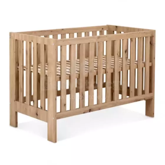 Klups Amelia II Oak Art.158217 Детская деревянная кроватка 120x60см