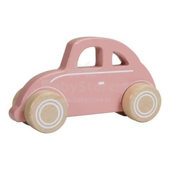 Little Dutch Wooden Toy Car Art.LD7000 Pink